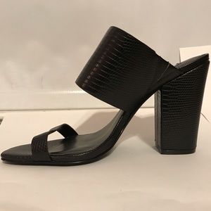 Steve Madden Black Lizard Heels